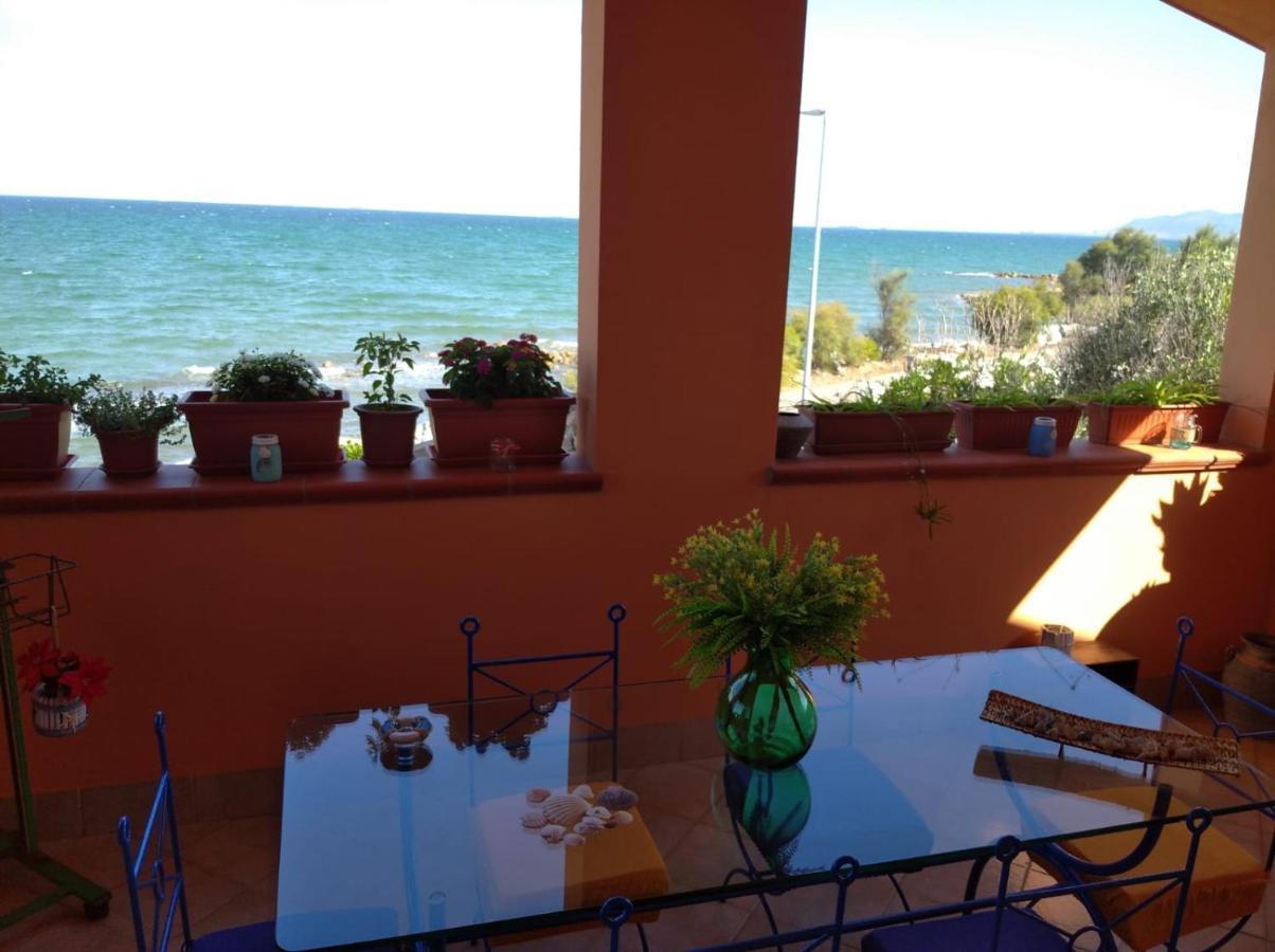 Casa Bon' Aria Fronte Mare Sud Sardegna Villa La Maddalena  Eksteriør billede